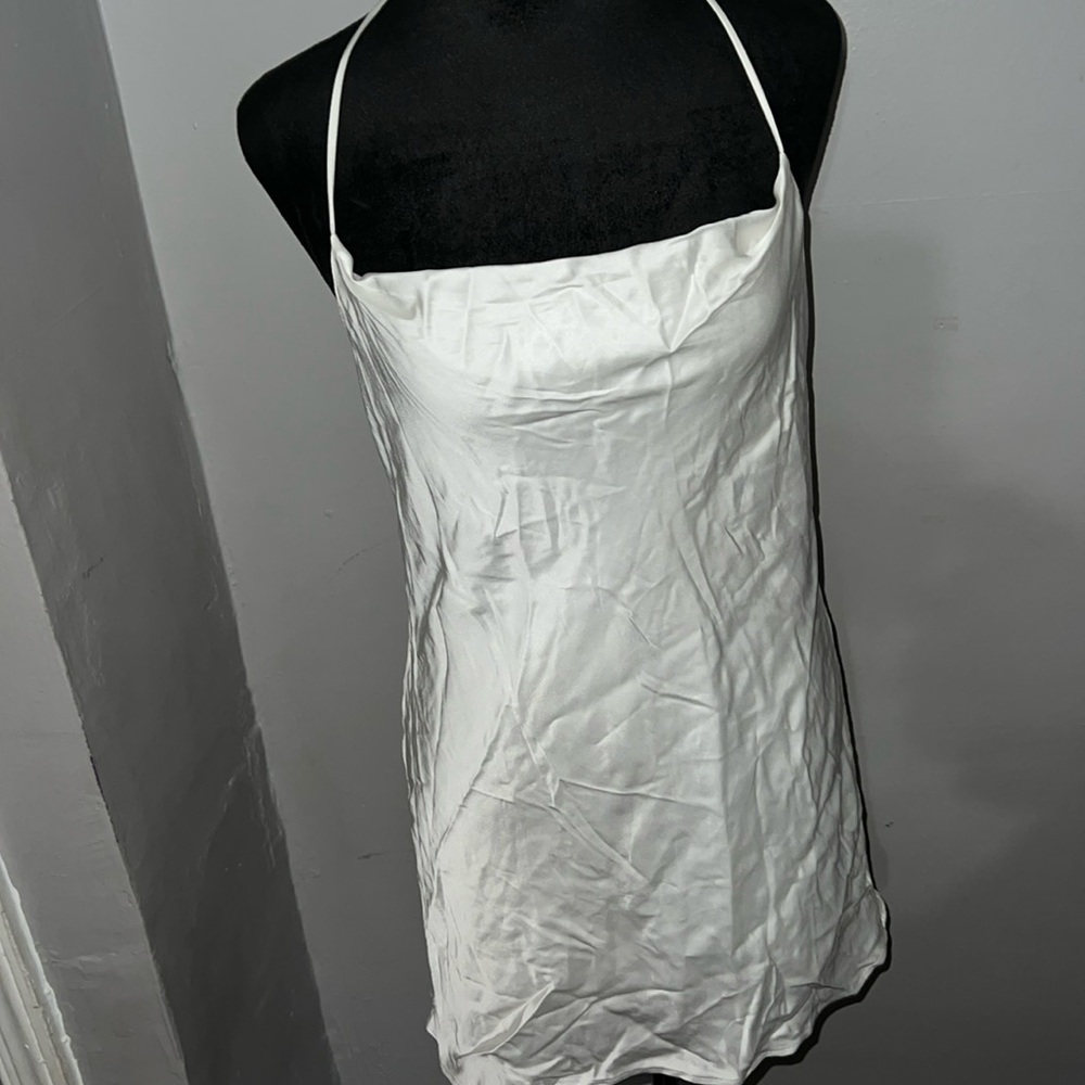 White slip dress. Zara. NWT